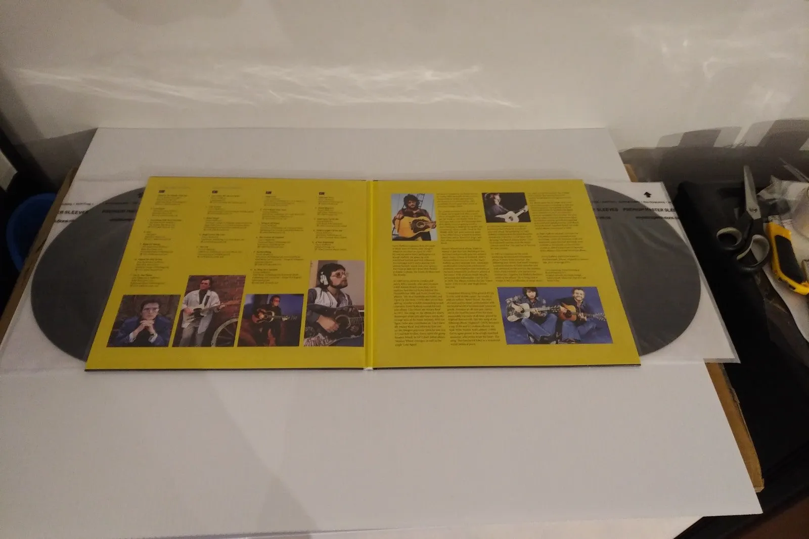 12.75" Gatefold Outer Sleeves w/ Two Flaps - 4mil (10 pack)