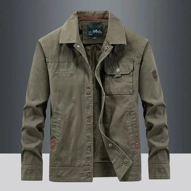 2025Waterproof Tactical Jacket Men Spring Autumn Multi-pocket Wear-resistant Windbreaker Coat Military Thin Cargo Jackets