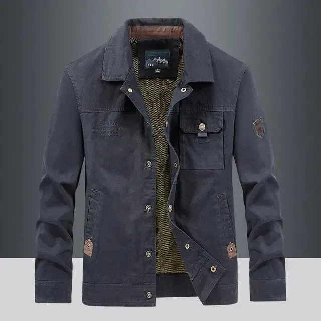 2025Waterproof Tactical Jacket Men Spring Autumn Multi-pocket Wear-resistant Windbreaker Coat Military Thin Cargo Jackets