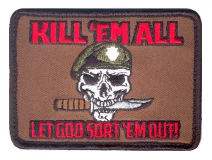 73197 Rothco Kill Em All Let God Sort Em Out Morale Patch