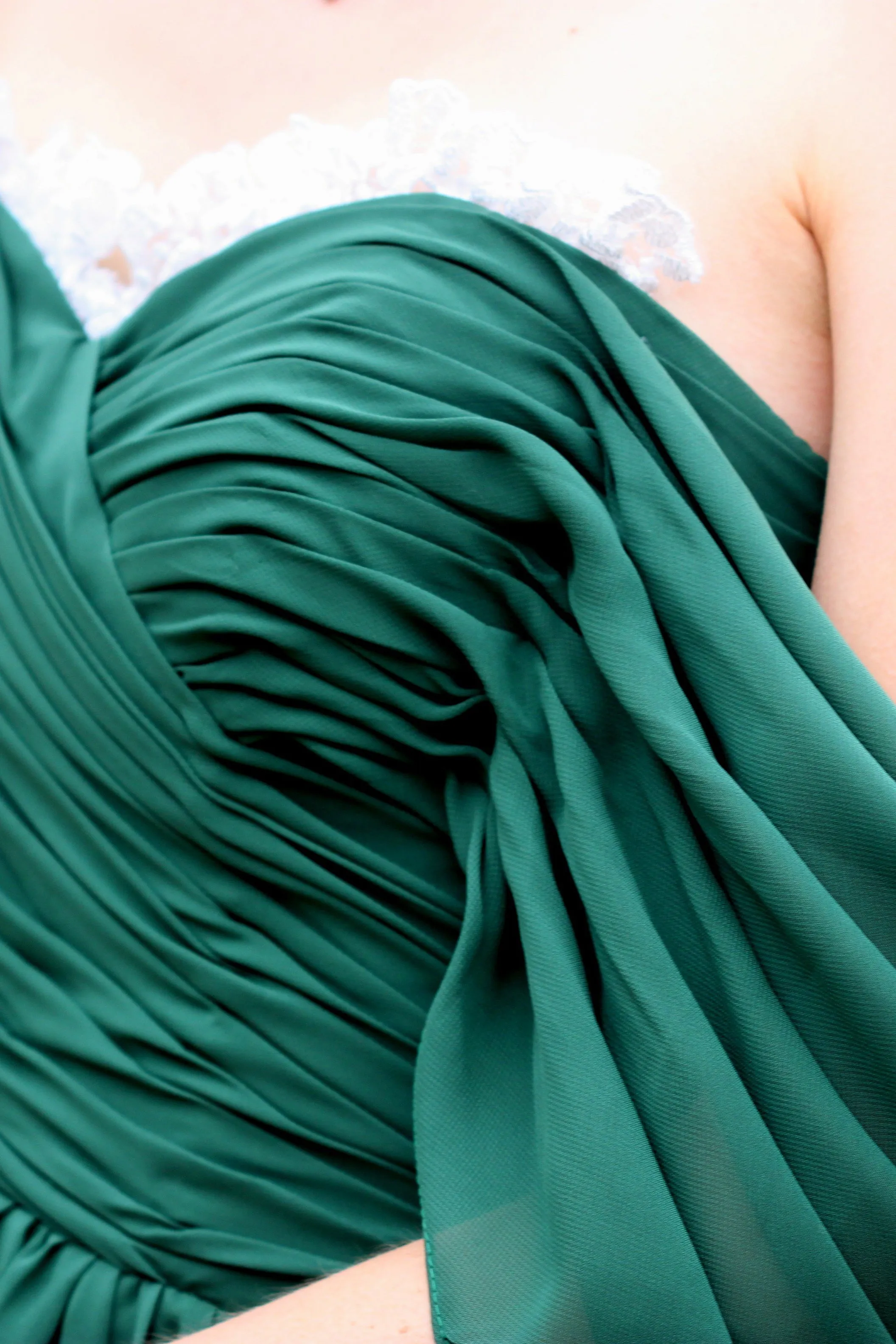 A-line Sweetheart Floor Length Chiffon Lace Backless Prom Dress