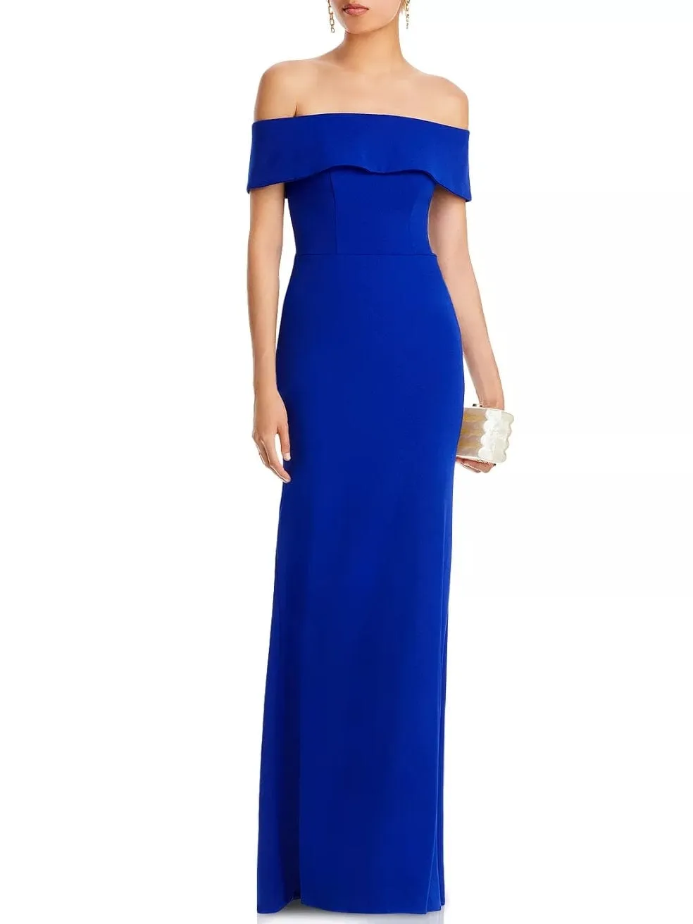 Aqua Dress in Color Marine