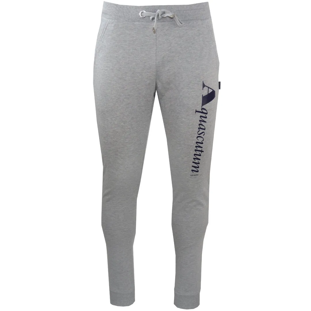 Aquascutum Mens FPIA38 94 Sweat Pants Grey