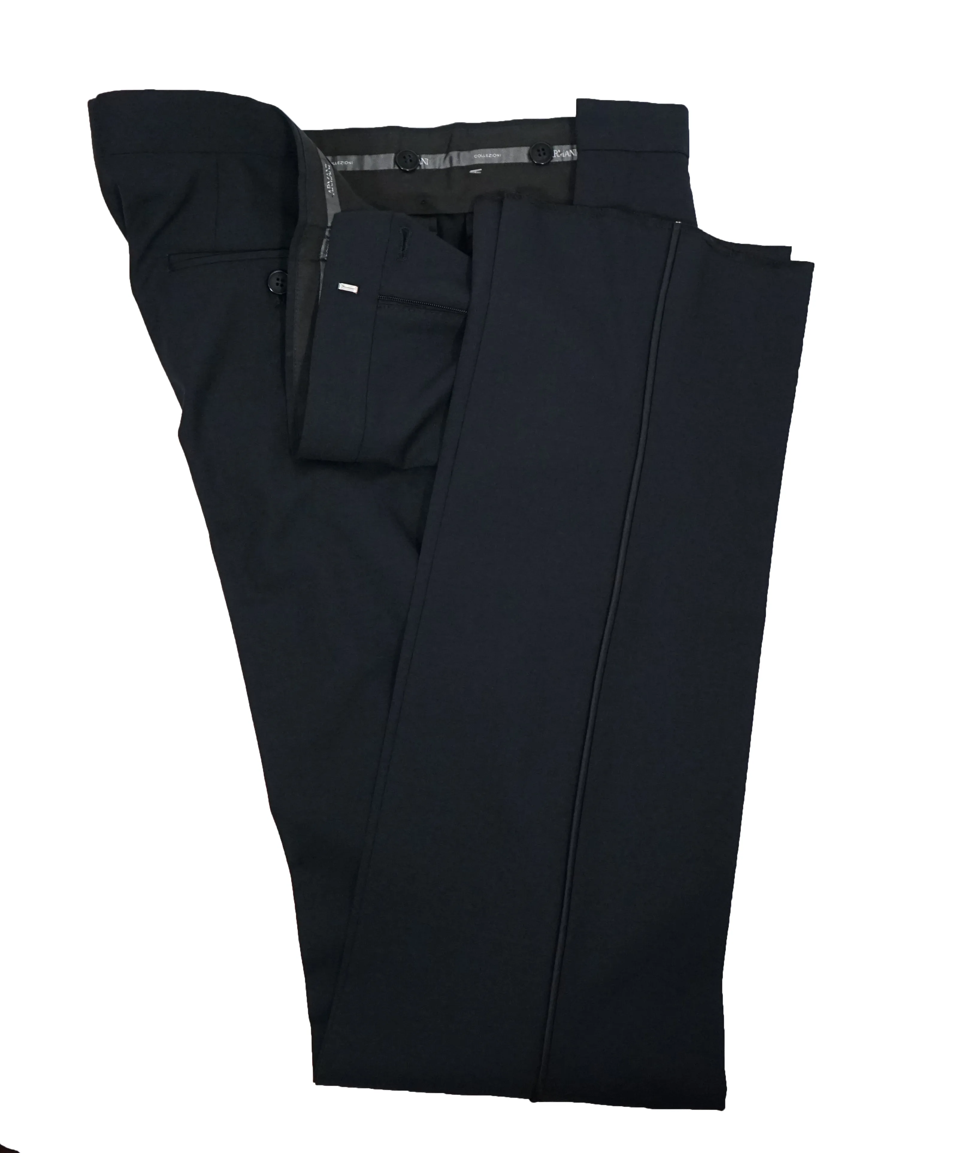 ARMANI COLLEZIONI - S Line Navy Blue Tuxedo Peak Lapels - 42R