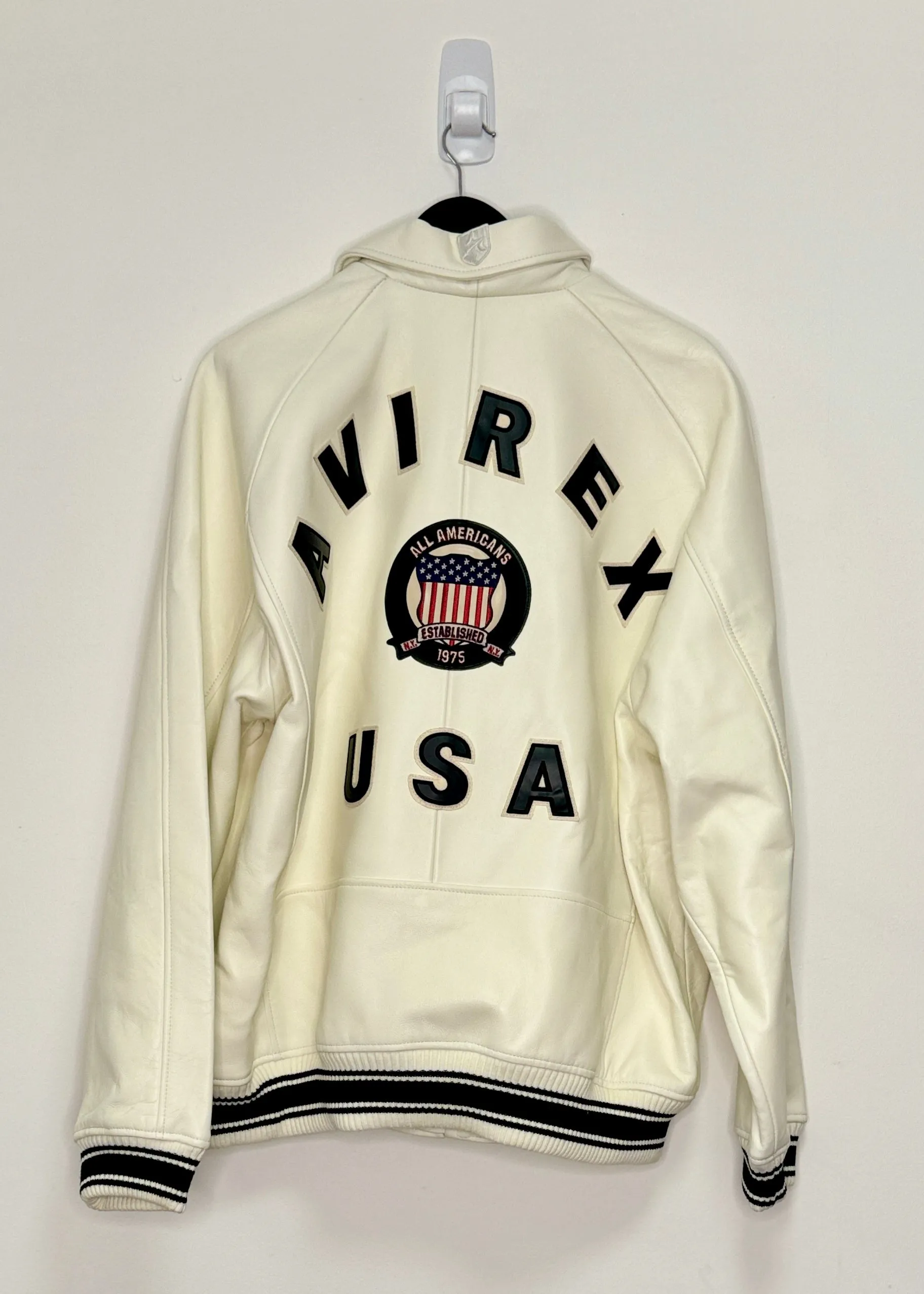 AVIREX ICON JACKET (WHITE)
