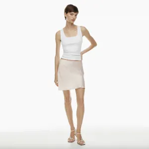 babaton 2024 new satin slip mini skirt