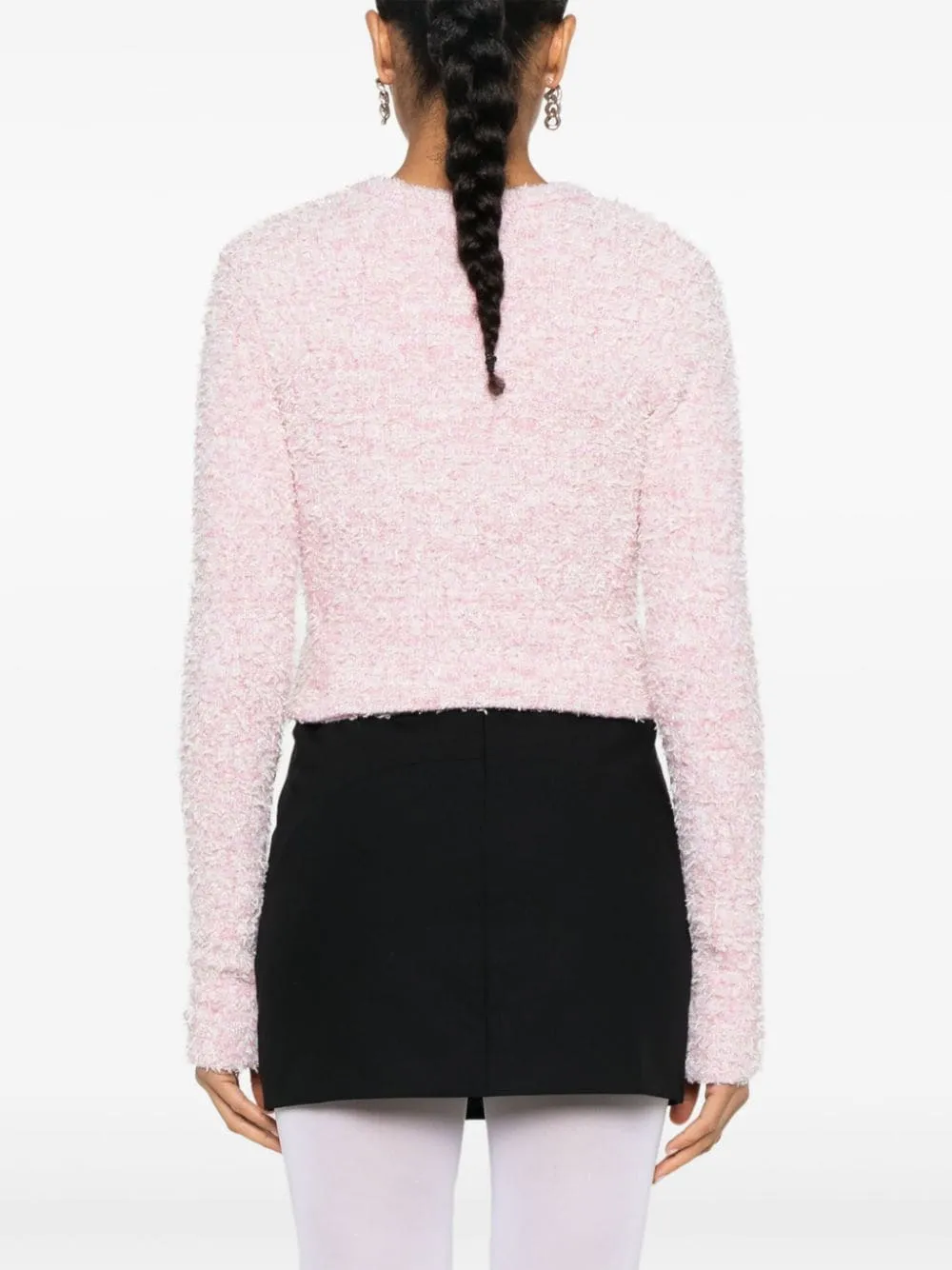 Balenciaga Bouclé beskuren jacka