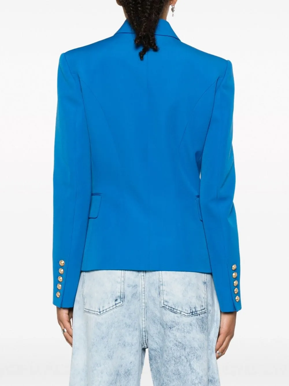Balmain Jackets Blue
