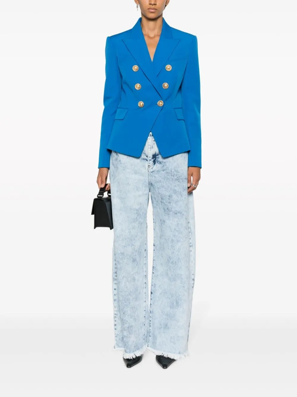 Balmain Jackets Blue