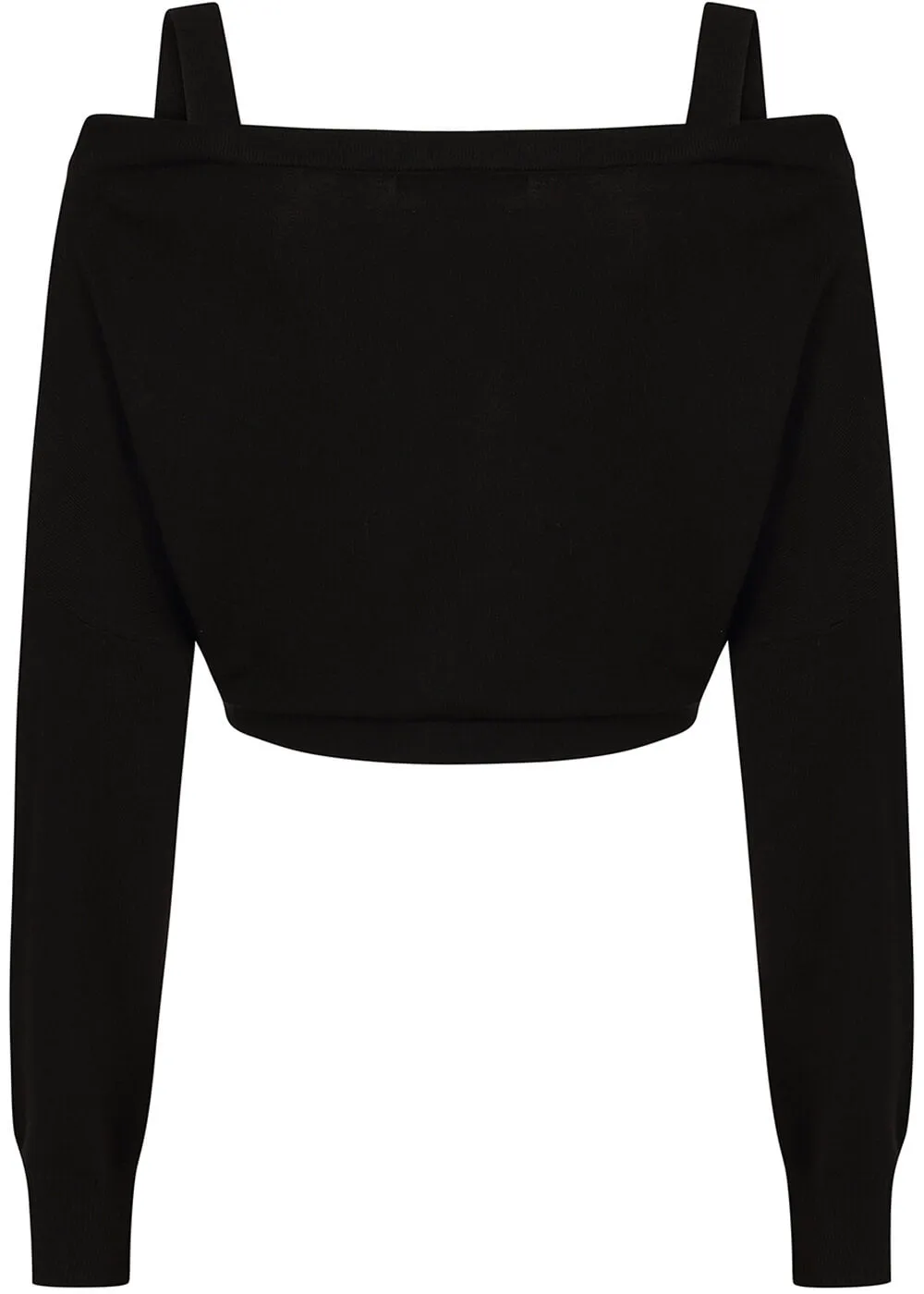 Banned Alternative Ligeia Skeleton Cardigan Zwart