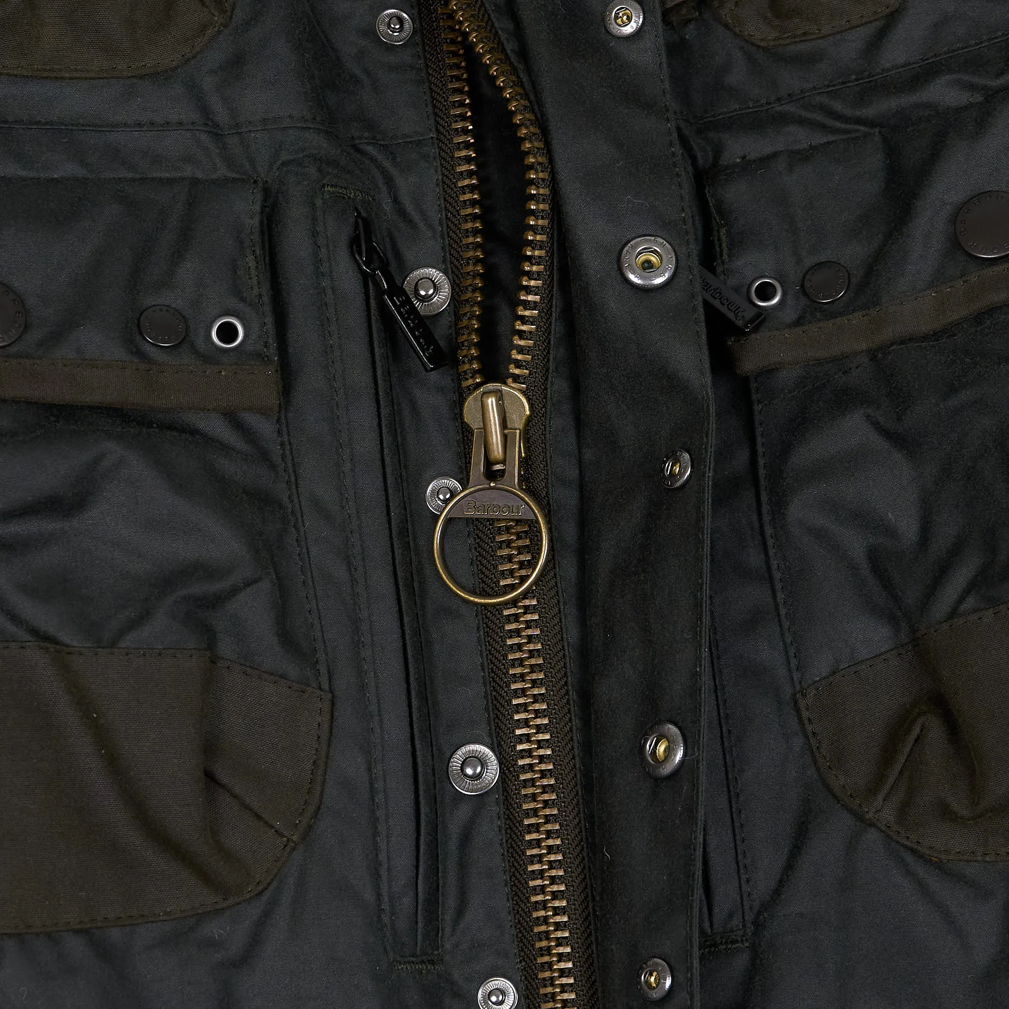 Barbour x TO KI TO Military Wax Jacket W/ Zip-Out Lining