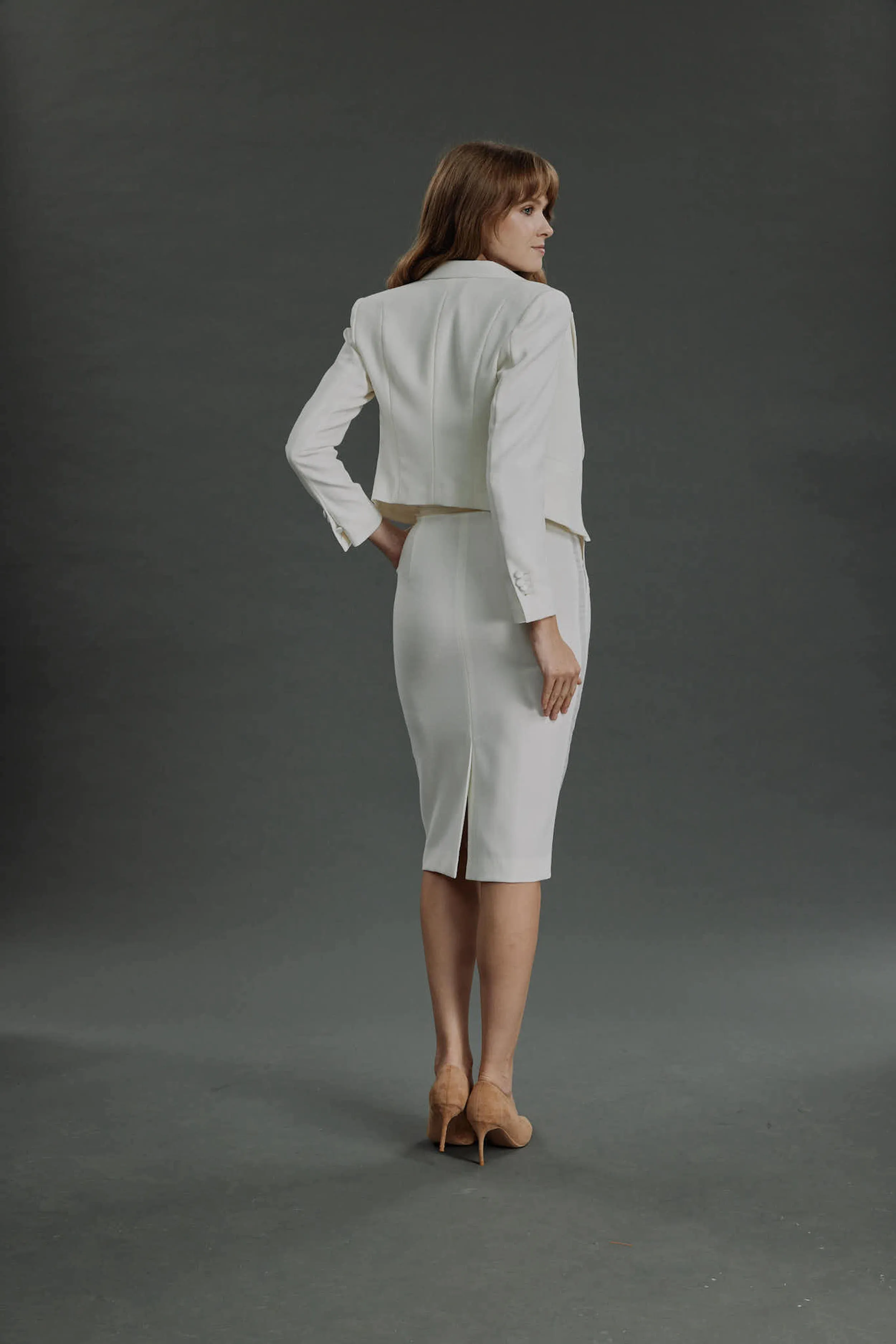 Barreiro - Limited Edition Jacket - Short jacket in wool crepe