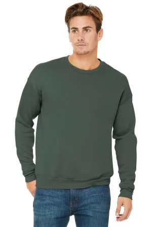 BELLA CANVAS  Unisex Sponge Fleece Drop Shoulder Sweatshirt. BC3945 Military Green