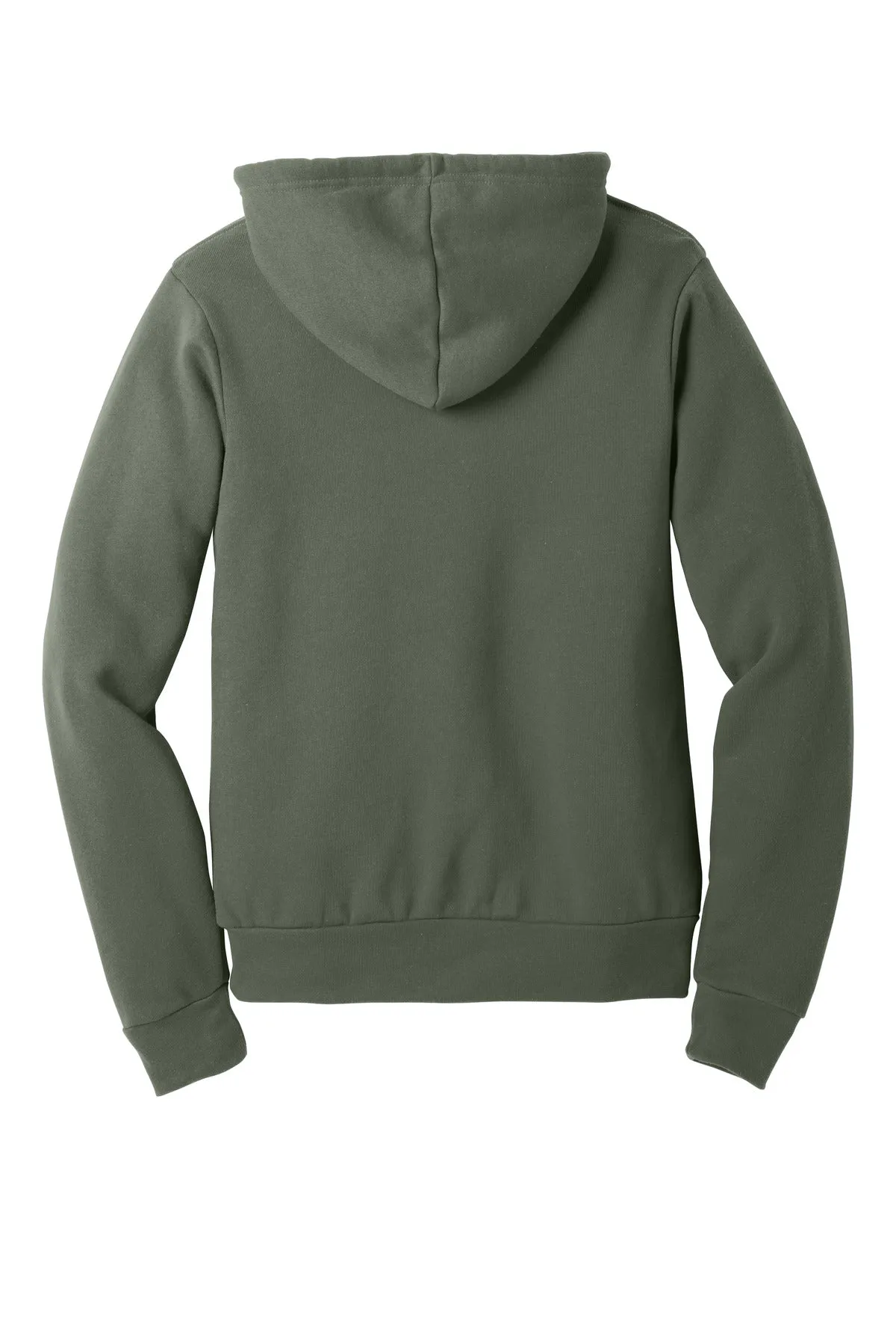 BELLA CANVAS  Unisex Sponge Fleece Pullover Hoodie. BC3719 Military Green