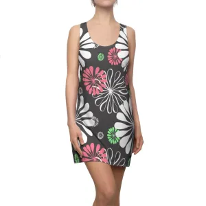BirdGirls Flowers Galore Women's Cut & Sew Racerback Dress