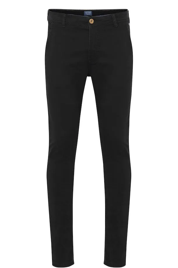 Blend Slim Fit Black Chino | L32-L34