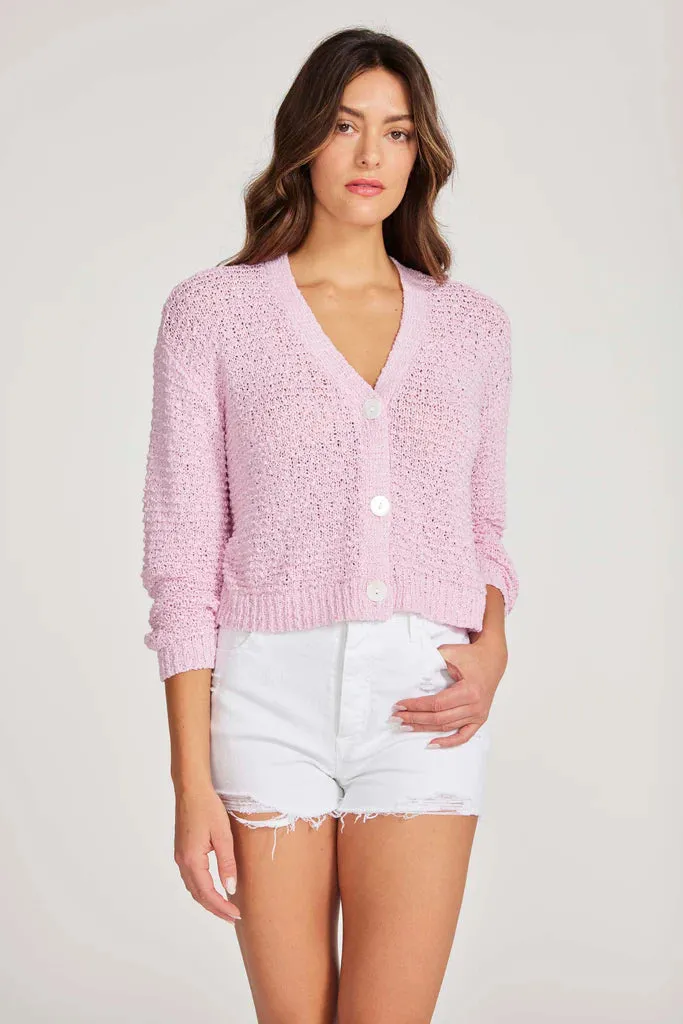 Bonfire Cardigan - Pink Tulle