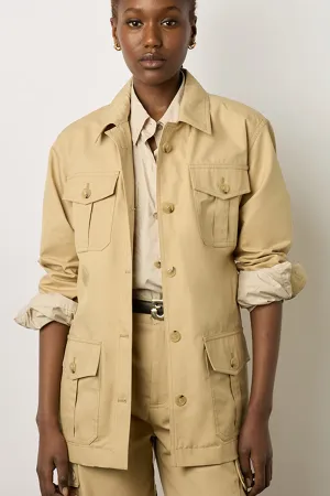BUSHRA SAHARIENNE COTTON JACKET