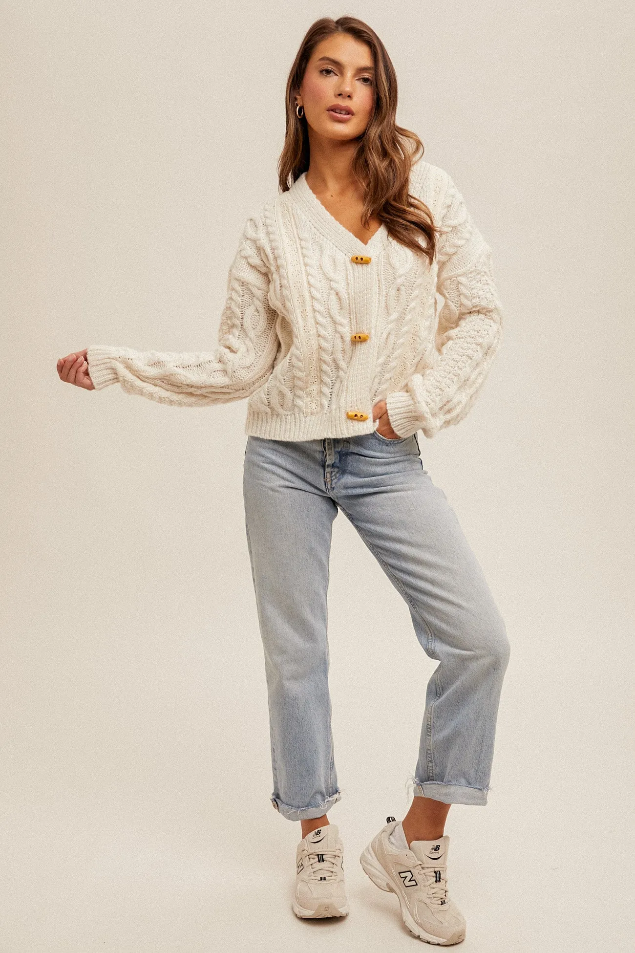 Cable Knit Cardigan