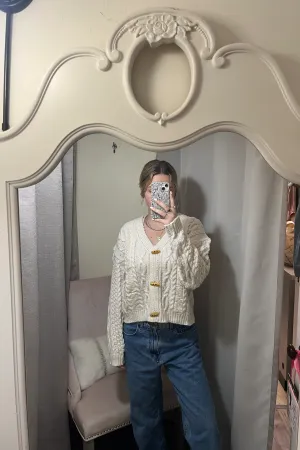 Cable Knit Cardigan