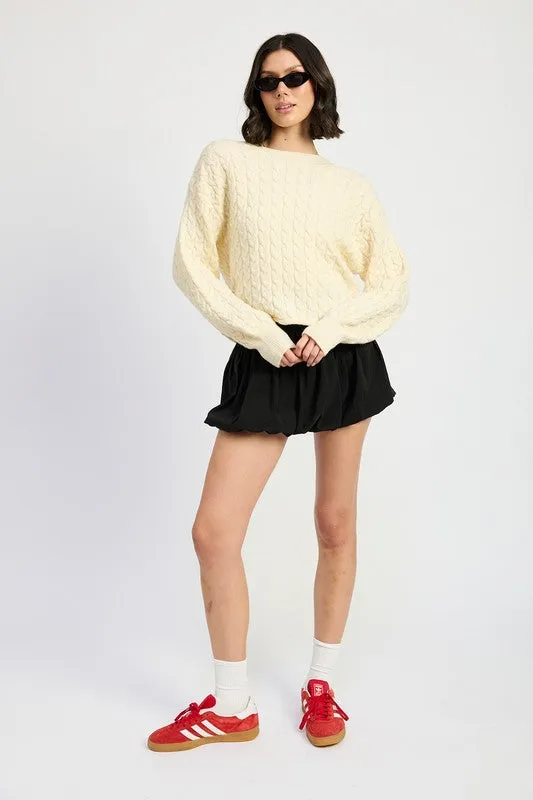 Cable Knit Sweater