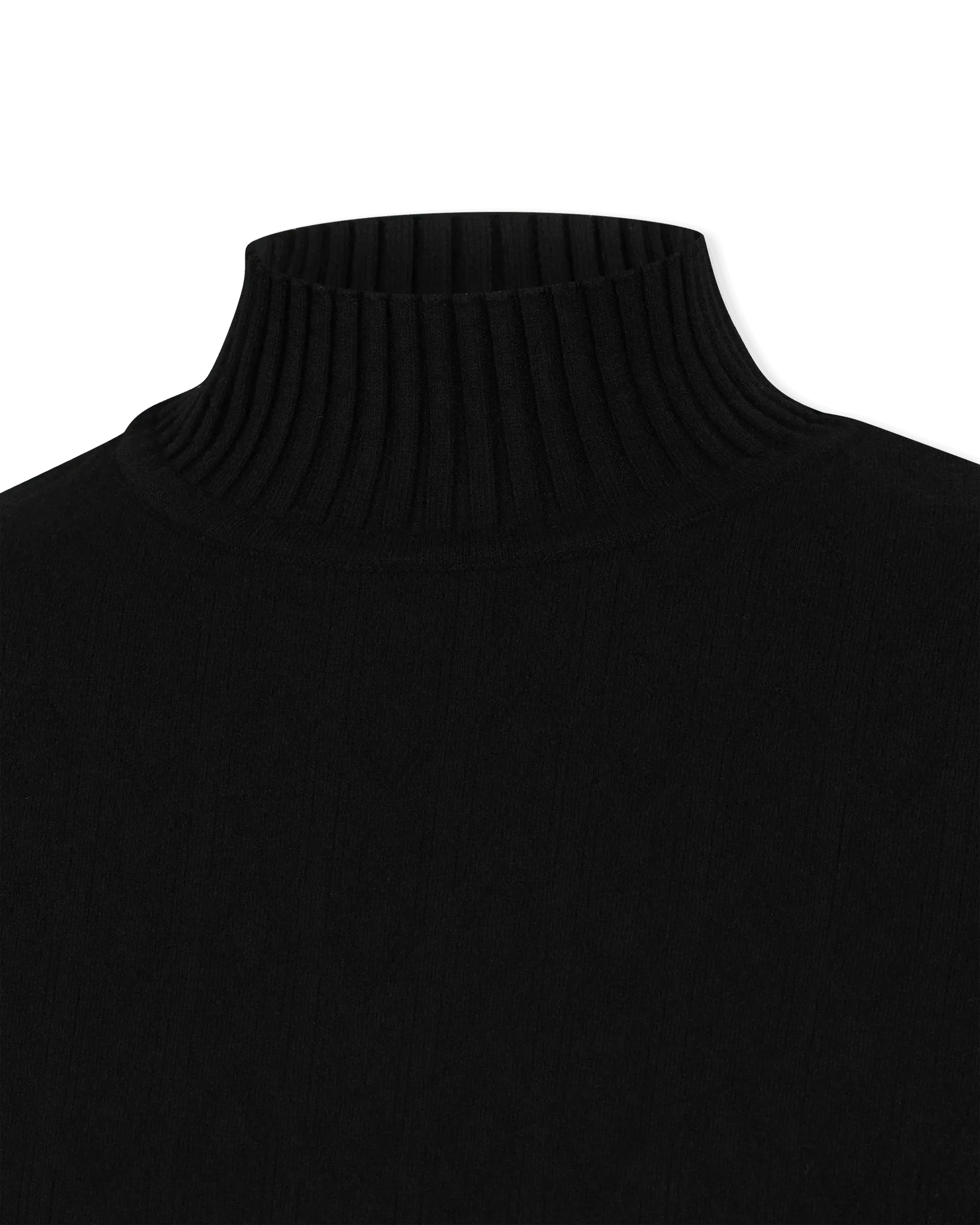 Caia Mock Neck Stretch Viscose Knit Top