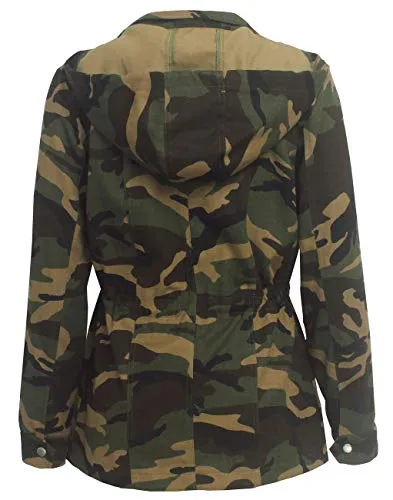 Camouflage Safari Winter Jackets for Women