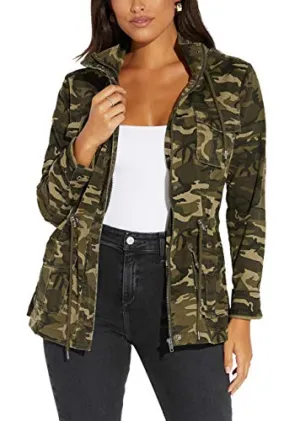 Camouflage Safari Winter Jackets for Women