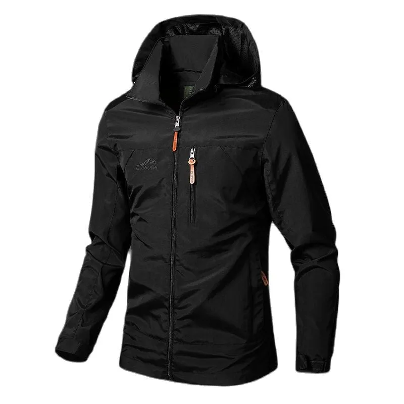 Camping Sports Men Waterproof Military Hooded Jacket