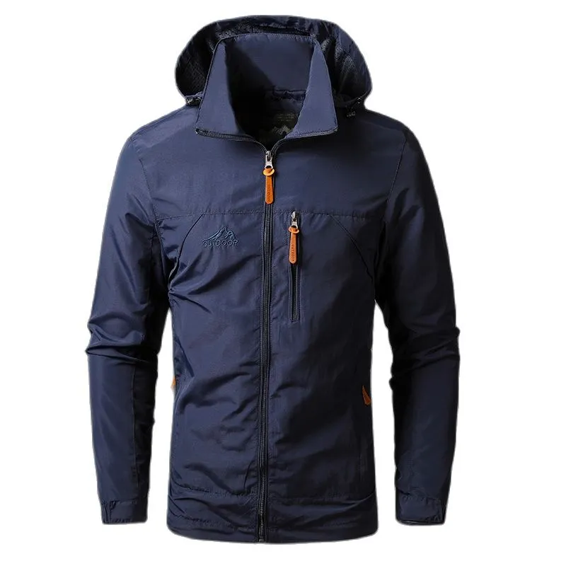 Camping Sports Men Waterproof Military Hooded Jacket