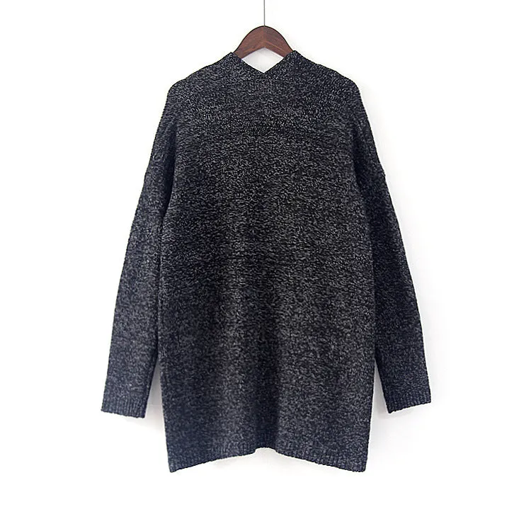 Cardigan Coat Women's Long Long Sleeve Large Pocket Sweater