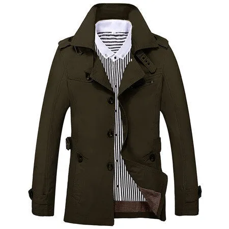 coat men jacket casual washed long outerwear & coats mens cotton jackets down parka 1306 m-5xl