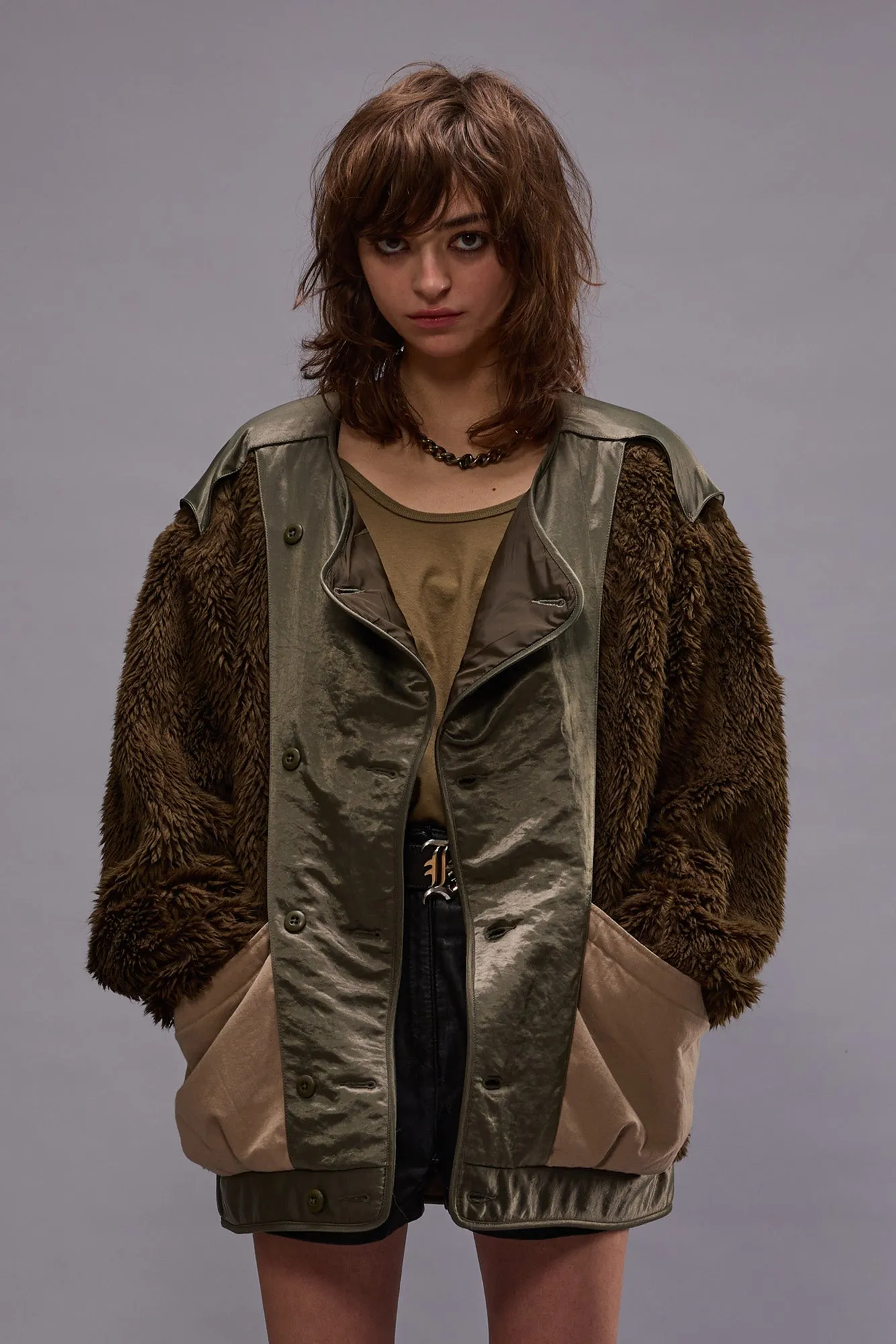 COCOON LINER - OLIVE/KHAKI