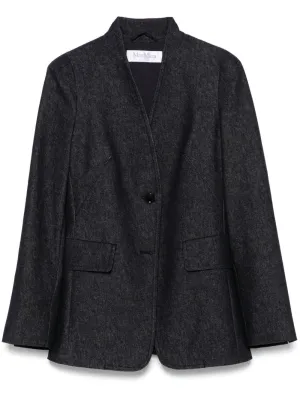 Cotton single-breasted jacket