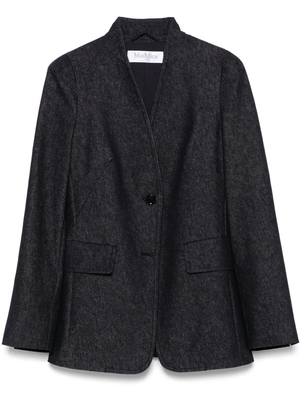 Cotton single-breasted jacket