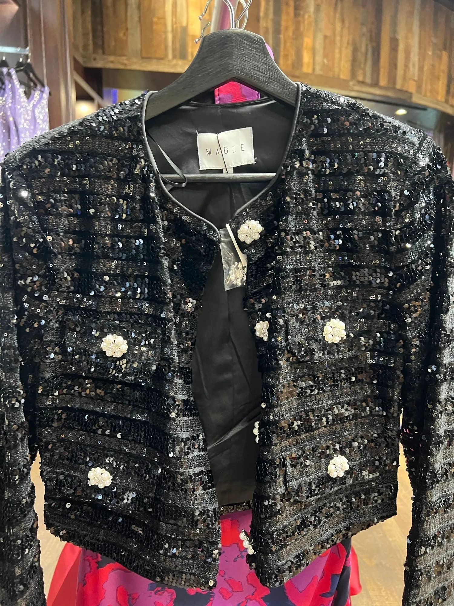 CROP TWEED JACKET
