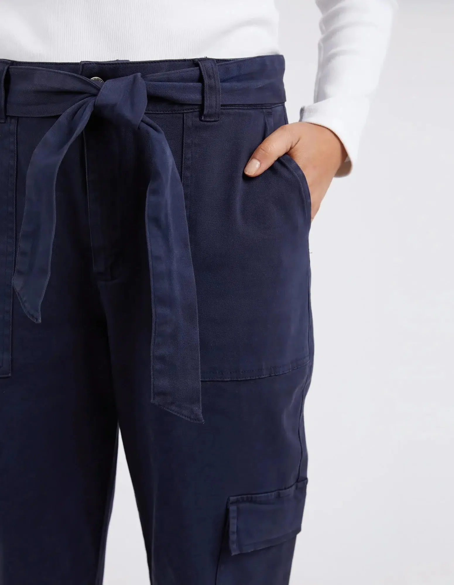 Dahlia Cargo Pant - Navy