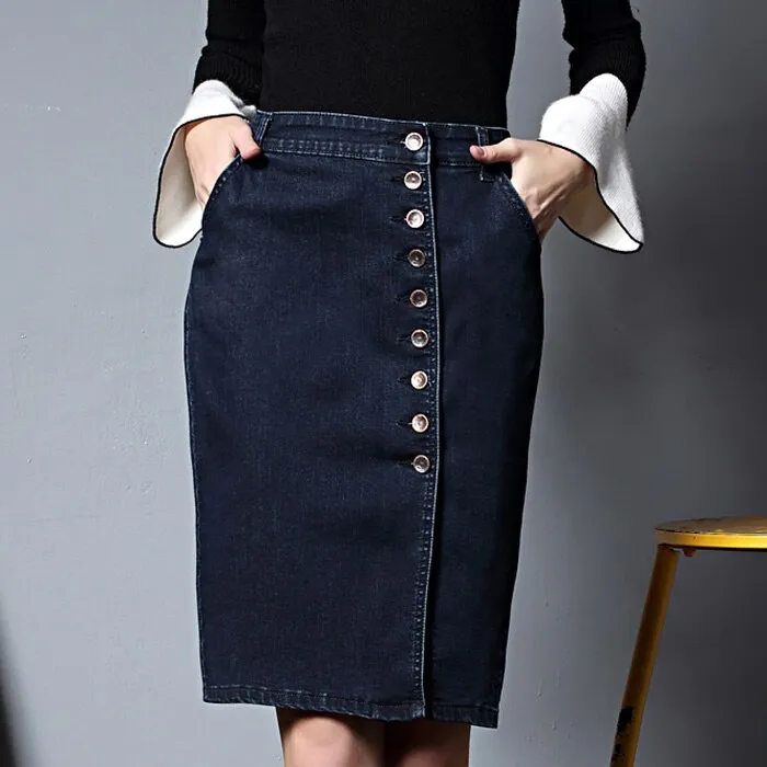 Denim Skirt "Gotcha"