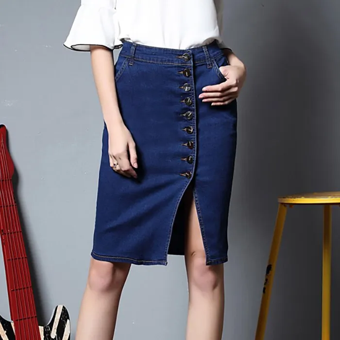 Denim Skirt "Gotcha"