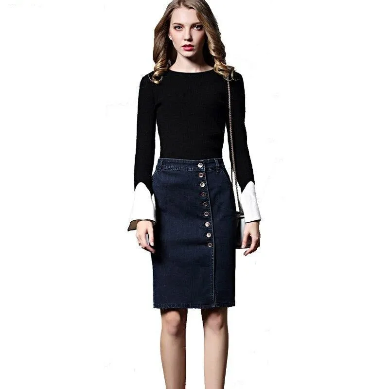 Denim Skirt "Gotcha"
