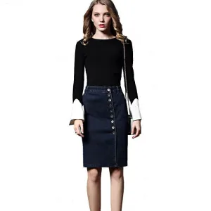 Denim Skirt "Gotcha"