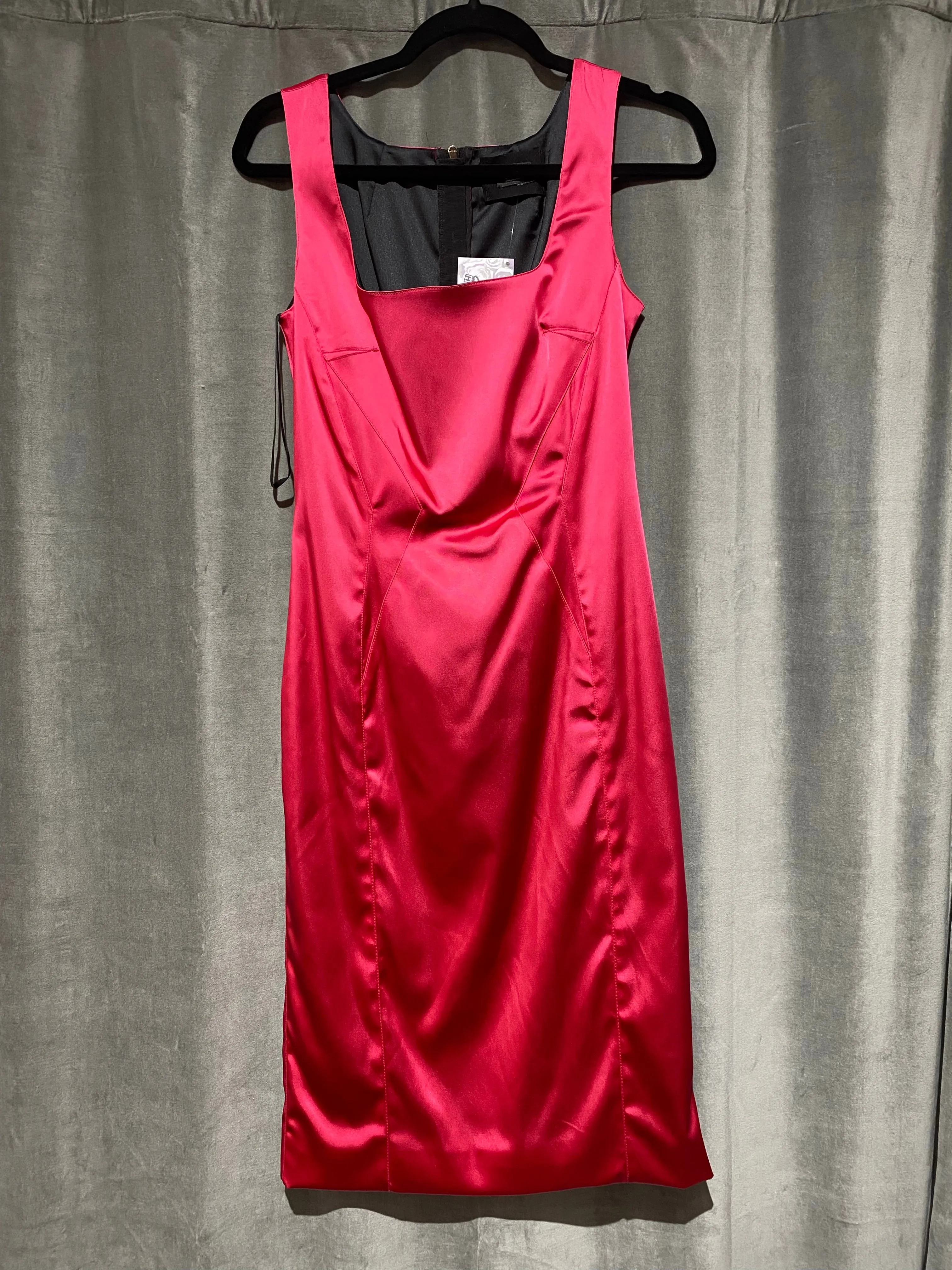 Dolce & Gabbana Sleeveless Hot Pink Straight Dress