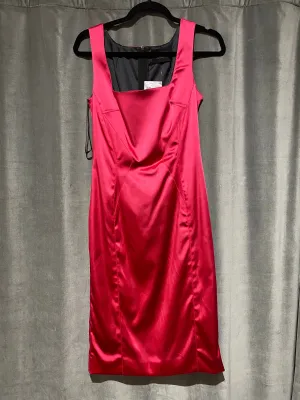 Dolce & Gabbana Sleeveless Hot Pink Straight Dress