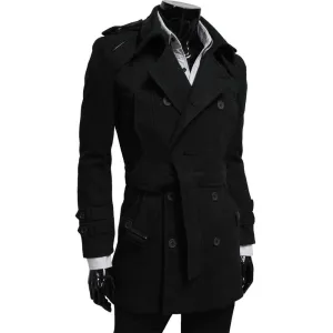 DOUBLE-BREASTED OVERCOAT