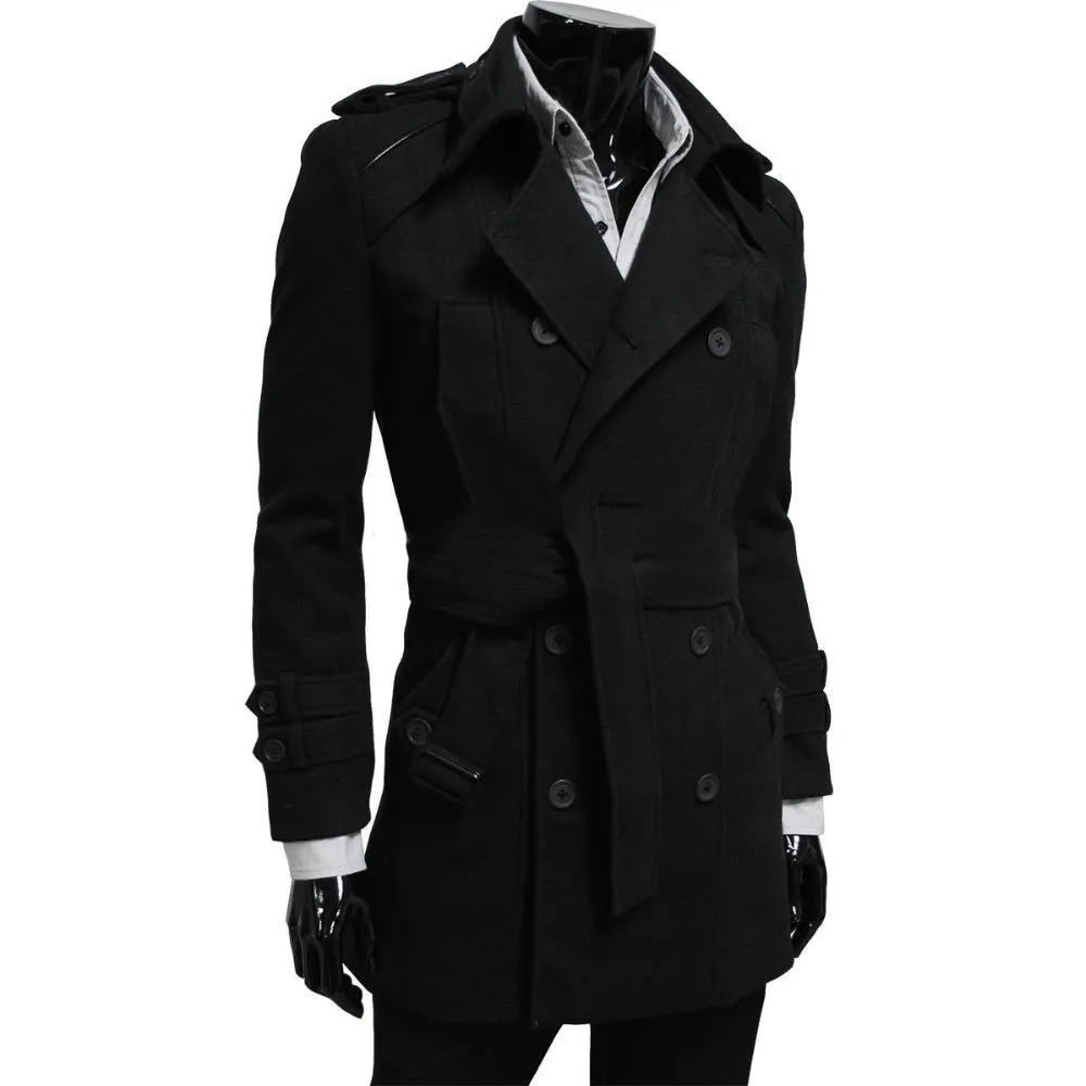 DOUBLE-BREASTED OVERCOAT