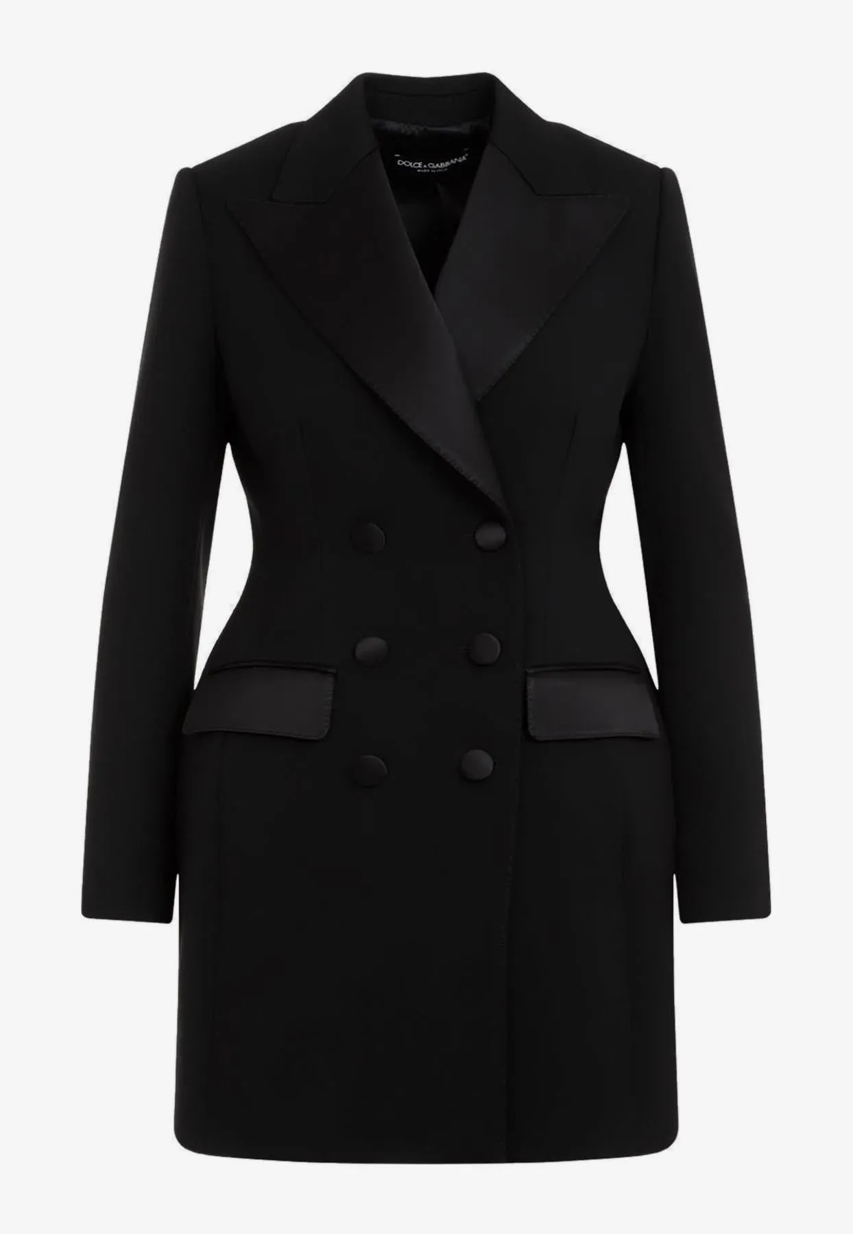 Double-Breasted Tuxedo Jacket