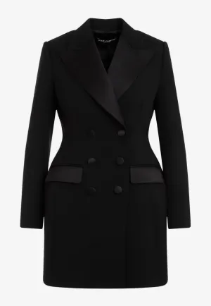 Double-Breasted Tuxedo Jacket