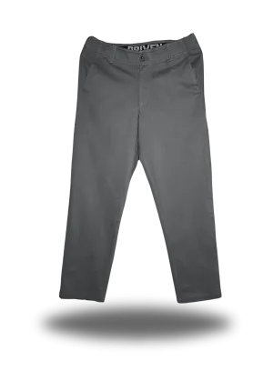 DRIVEN FLEX SMOKE GREY PANTS