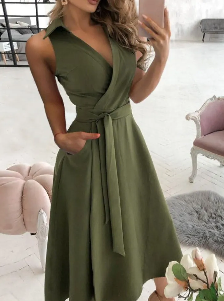 Elena - sleeveless dress