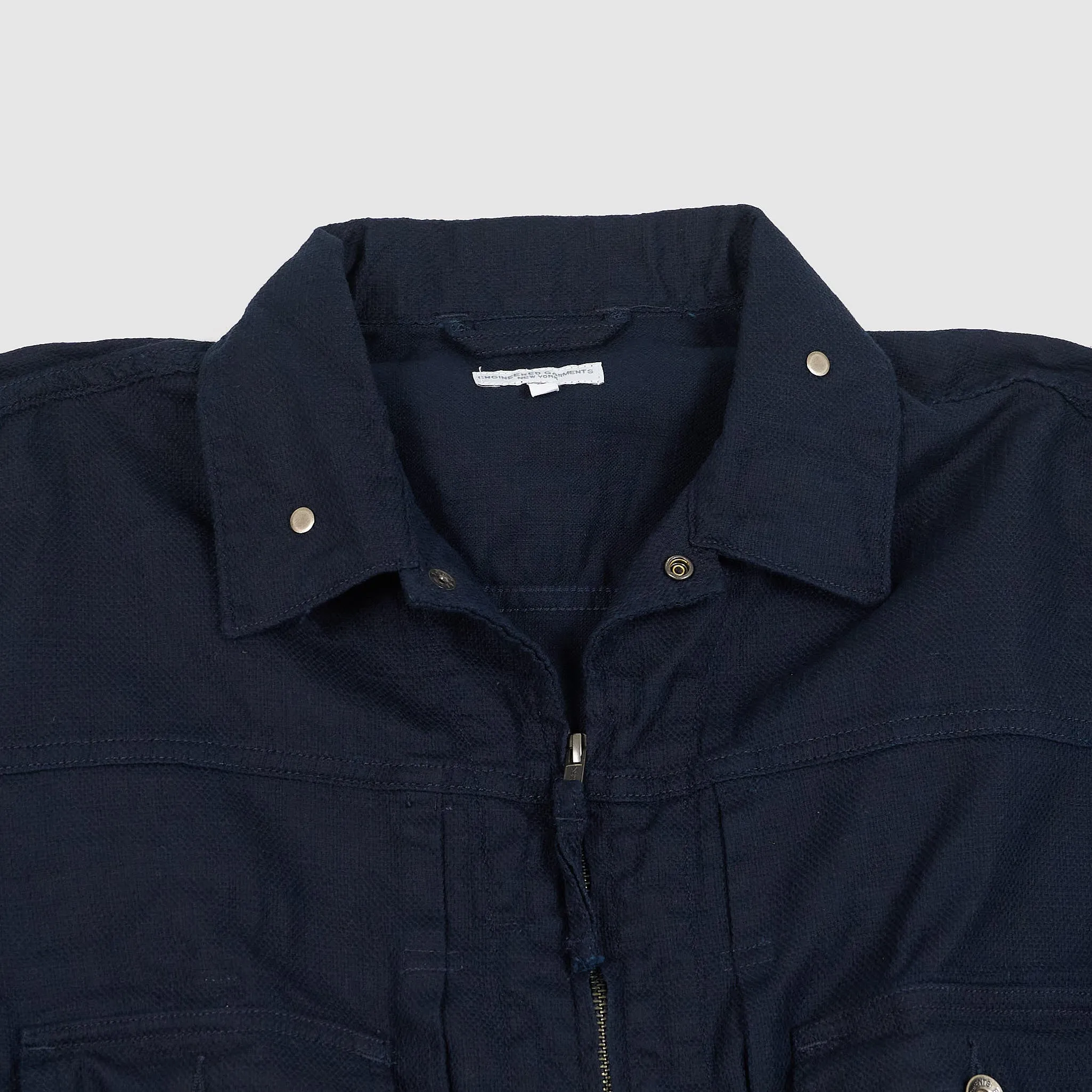 Engineered Garments Java Cloth Trucker Jacket